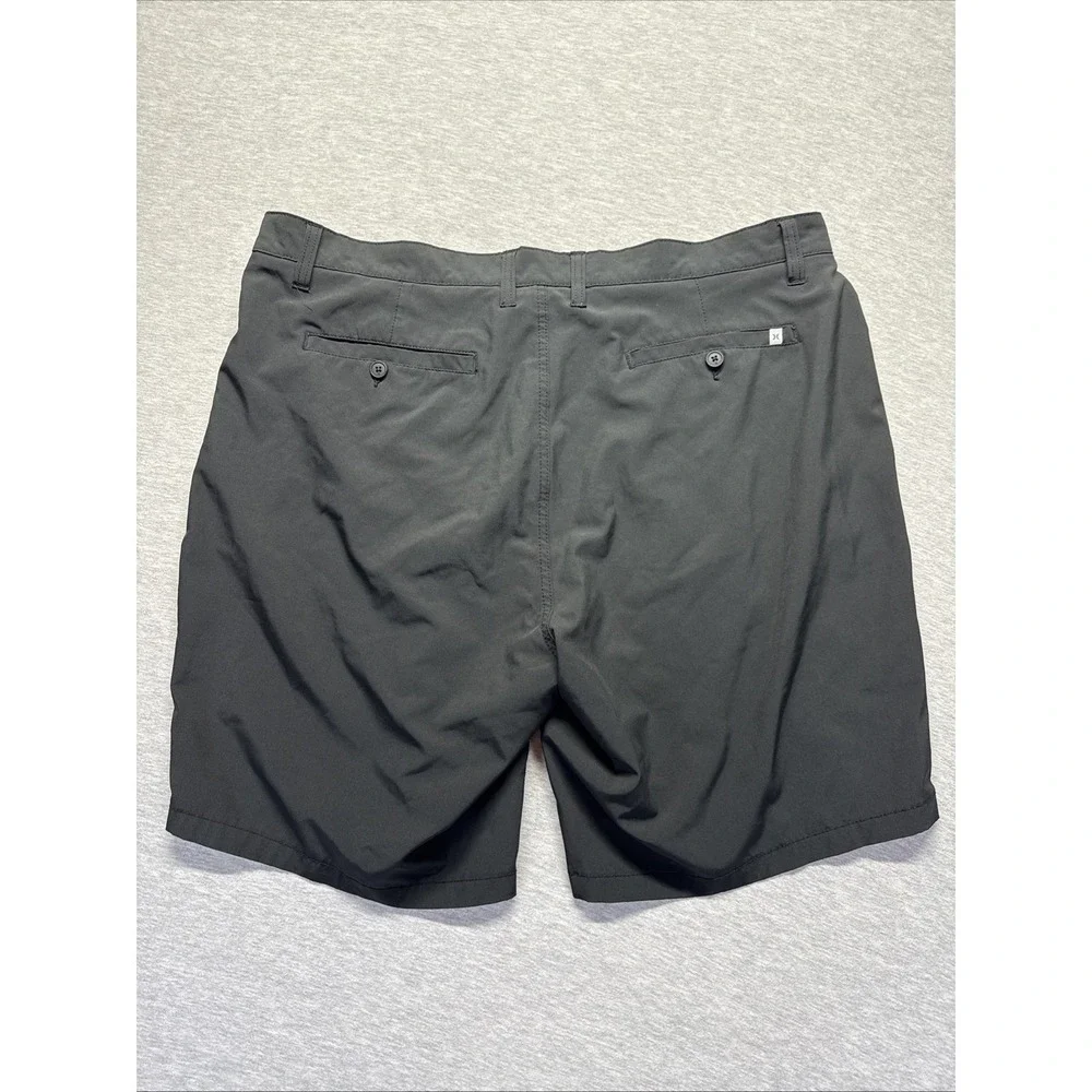 Hurley All Day Stretch Hybrid Shorts Mens W41 Black Quick Dry Moisture Wicking